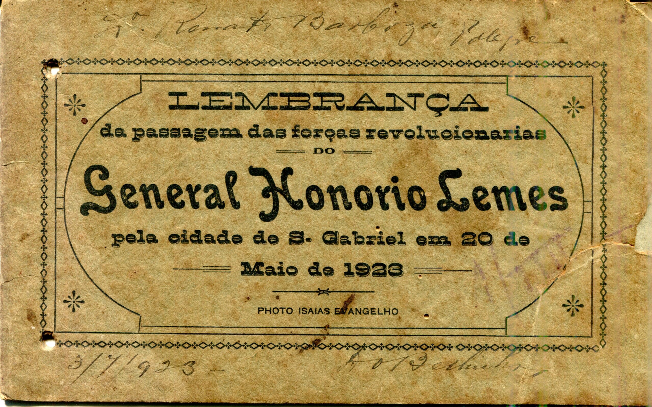 Álbum de fotografia do General Honório Lemes – Repositório digital do ...